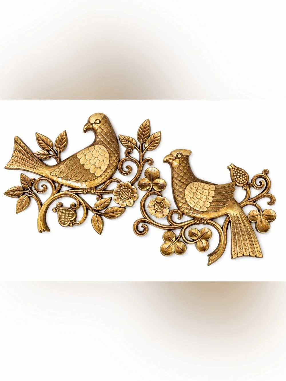 HTF vintage Syroco bird wall decor